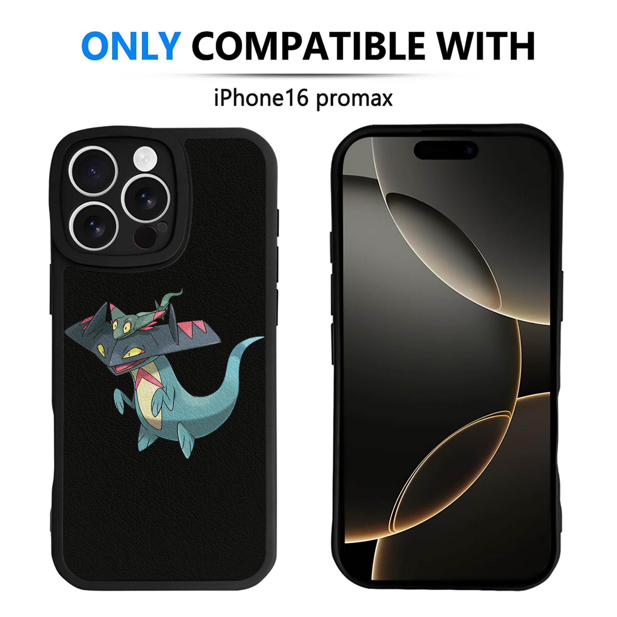 （画像用） ポケットモンスター Pokémon 【iPhone 16シリーズ対応】シリコンスマホケース（レザー調） 材質：シリコン